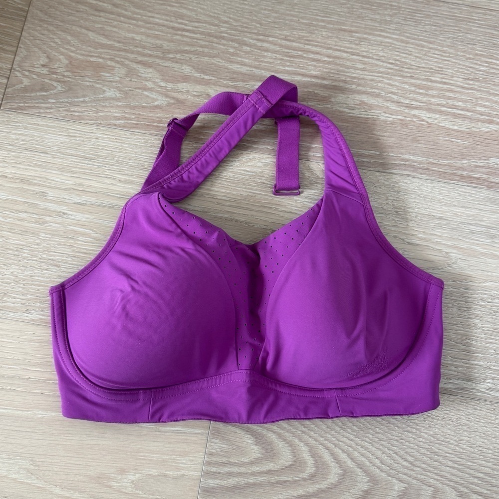 Lululemon High Support Purple Bra 34D